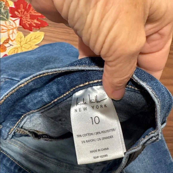 Nicole Miller SoHo high-rise ankle slim jeans - Picture 4 of 5